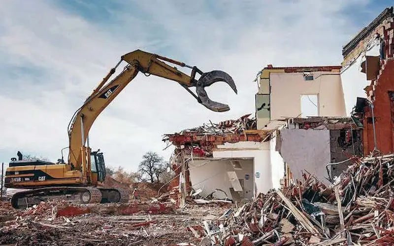 تخریب ساختمان